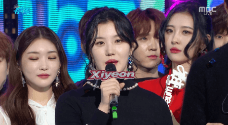 프리스틴 시연 원샷 받으라고 숨는 선미, 청하ㅋㅋㅋㅋㅋ | 인스티즈
