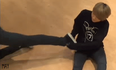 세븐틴 민규랑 우지 캐해는 이 짤 하나면 끝이지... | 인스티즈