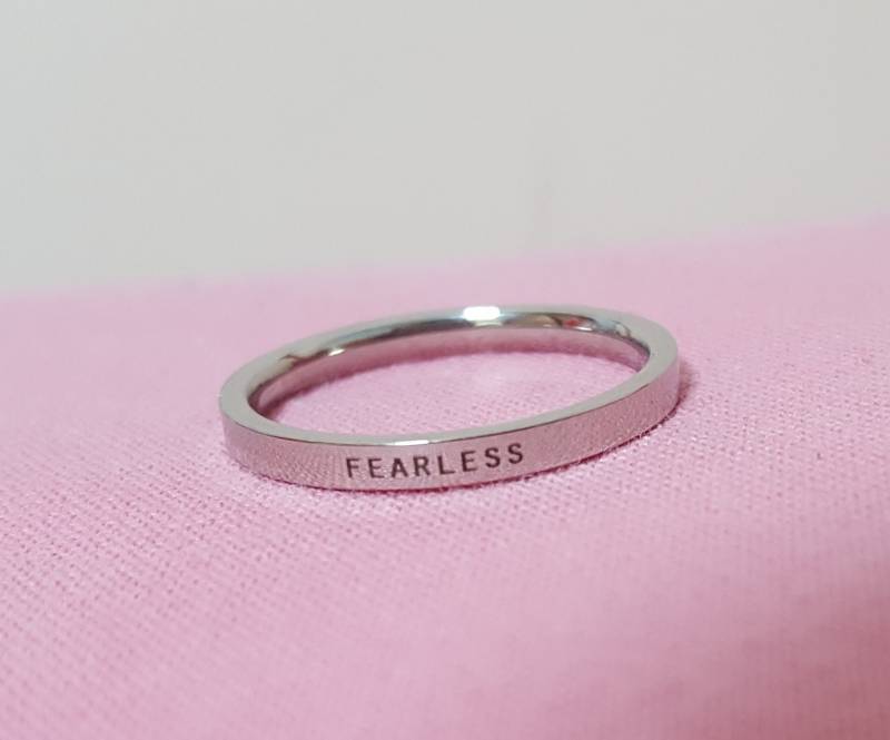 엑소) 백현 fearless 각인반지(큥반지)공동구매 수량조사 | 인스티즈