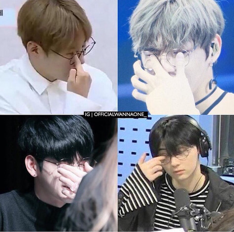 워너원 안경 쓰는 거 ㅋ ㅋㅋ | 인스티즈
