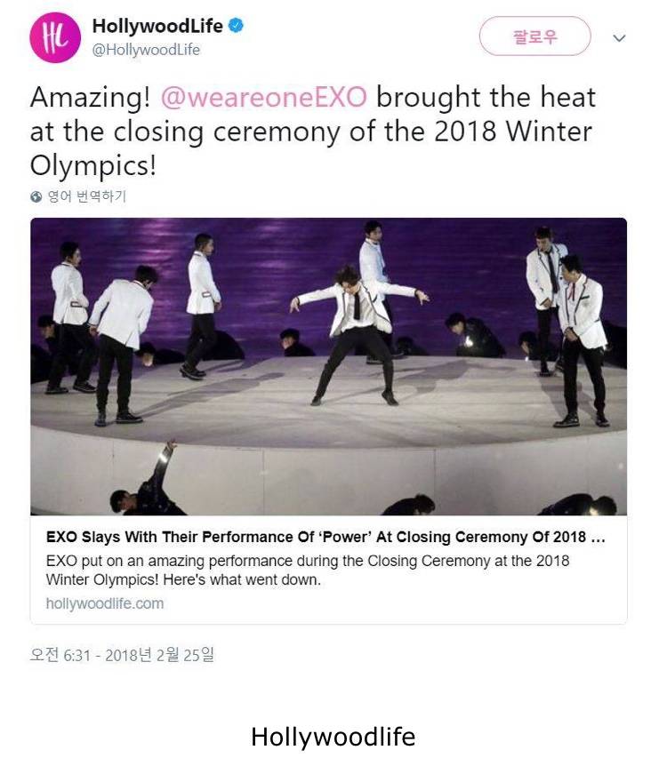 엑소 평창 동계올림픽 외신 반응 현실.. jpg | 인스티즈