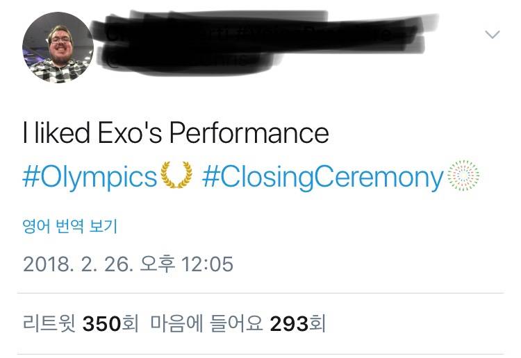 엑소 평창 동계올림픽 외신 반응 현실.. jpg | 인스티즈