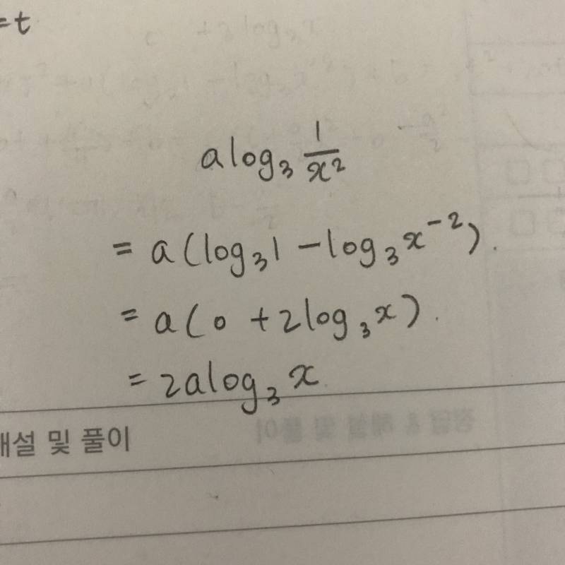 미적투 로그함수 이거 이렇게 하는거 아니..? | 인스티즈