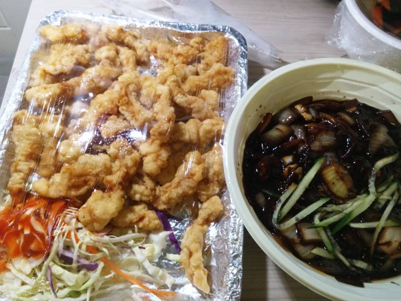 짜장면탕수육셋트시켰는데 창렬 혜자인지좀 봐주라 | 인스티즈