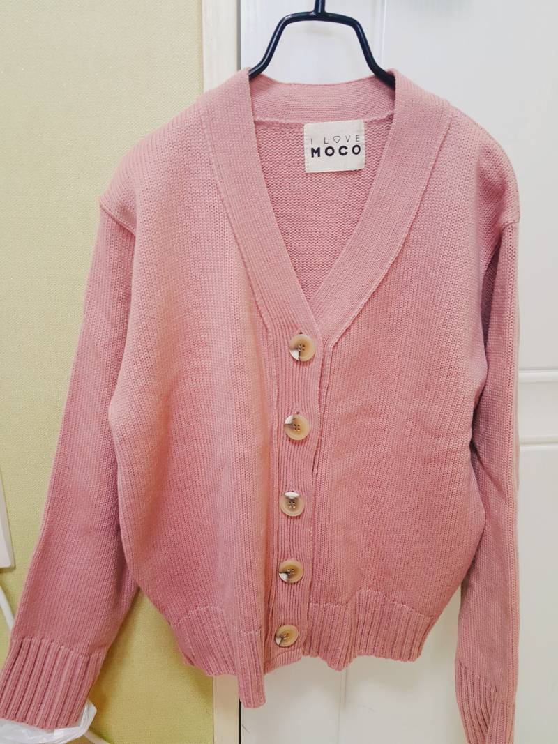 모코블링 핑크색 가디건 판매 | 인스티즈