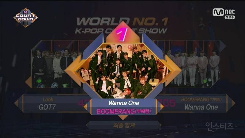 [엠카180329] 워너원 - 이 주의 MCD 1위 수상 소감+앵콜 | 인스티즈
