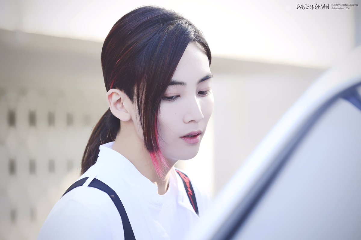 💙세븐틴 정한 긴머리, 단발, 앞머리긴숏컷, 완전짧머 모아보기💖 | 인스티즈