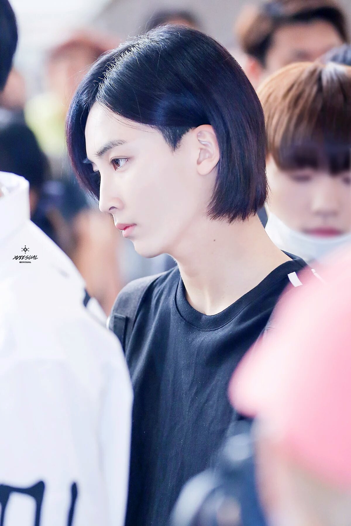 💙세븐틴 정한 긴머리, 단발, 앞머리긴숏컷, 완전짧머 모아보기💖 | 인스티즈