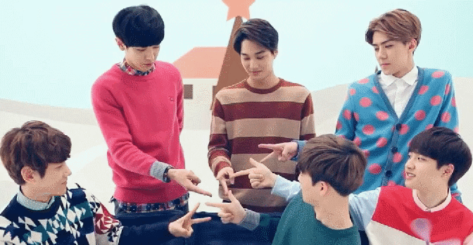 엑소케이 가위바위보 하는거 볼 사람 | 인스티즈