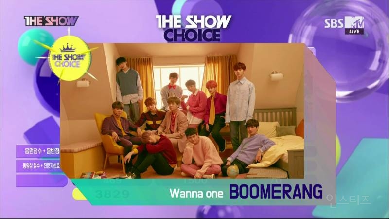 [더쇼180403] 워너원 - 이 주의 더쇼 초이스 수상 소감+앵콜 | 인스티즈
