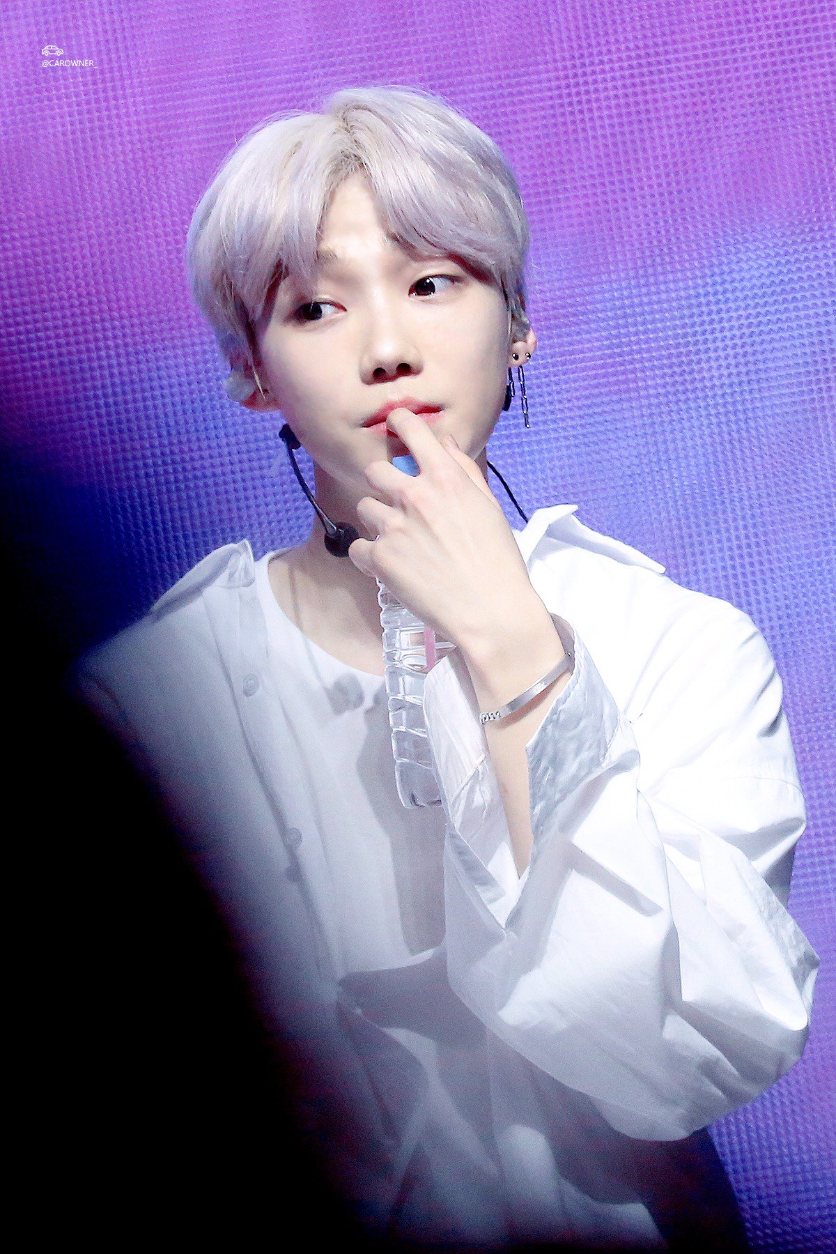 평생 핑머만 한 것 같은 더보이즈 뉴가 처음 백금발로 나타났을 때 | 인스티즈