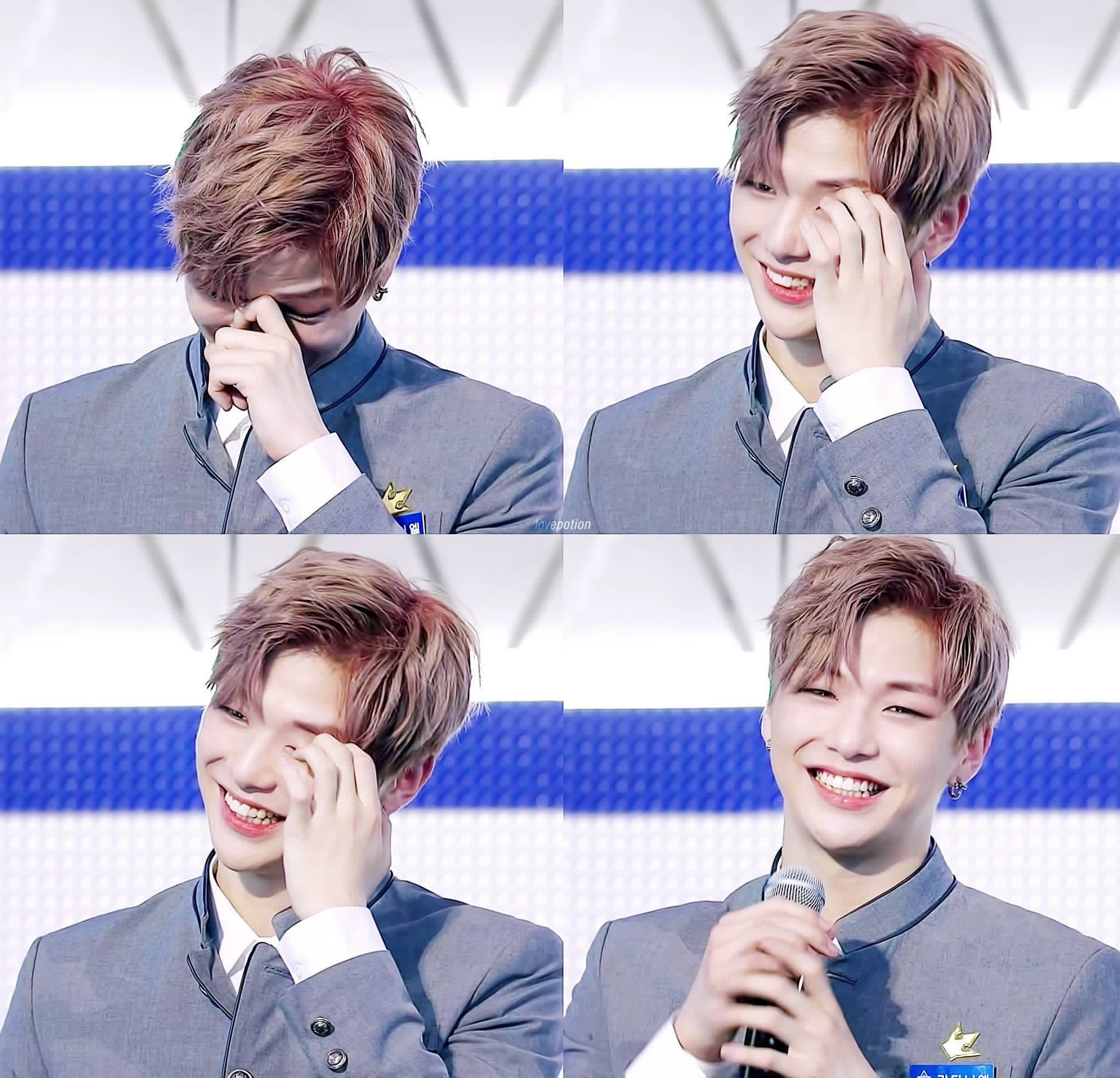 눈물 콧물 다쏟은 다니엘 프듀1위 한짤들 풀어야즤 | 인스티즈