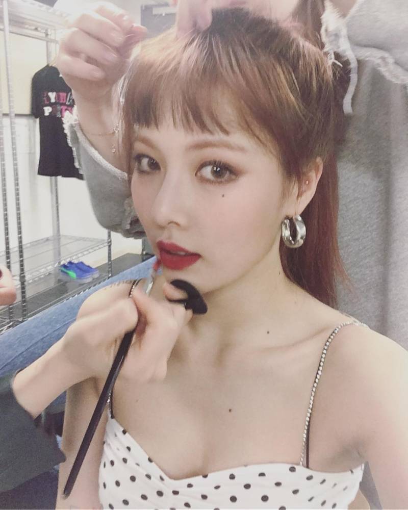 í˜„ì•„ ì•žë¨¸ë¦¬ ìžˆì„ ë•Œì™€ ì—†ì„ ë•Œ | ì¸ìŠ¤í‹°ì¦ˆ