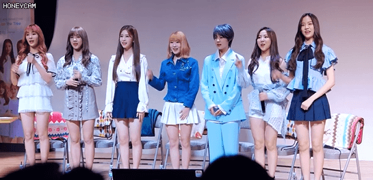 공원소녀 첫 미니 팬미팅 레나.gif | 인스티즈