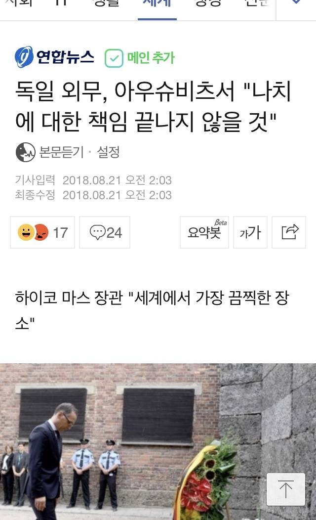 독일 외무, 아우슈비츠서 "나치에 대한 책임 끝나지 않을 것" | 인스티즈