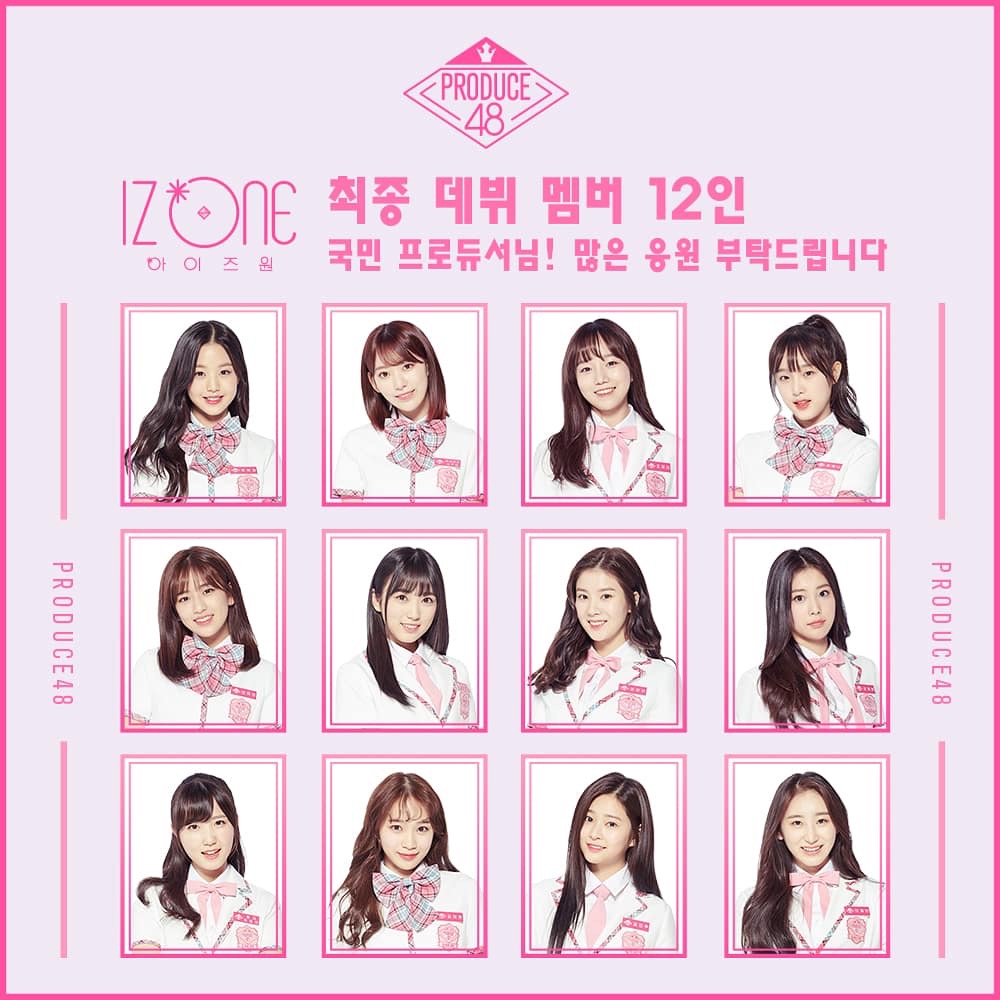 프로듀스48 빅데이터가 예상한 데뷔조와 현실 | 인스티즈