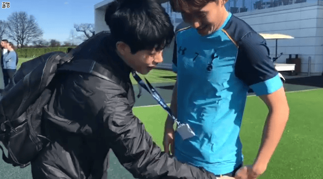 손흥민 선수 배우나 아이돌이랑 찍은 사진 뭔가 많이 본 느낌이야 | 인스티즈