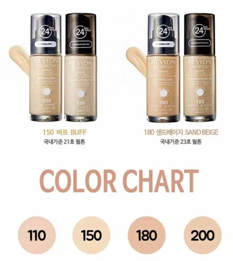 레브론 컬러스테이 파운데이션 지복합성 #150 버프 21호 새제품 2개 판매합니다 | 인스티즈