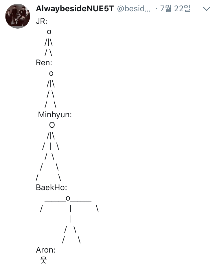 졸라맨으로 표현한 뉴이스트 봐도 봐도 웃김ㅋㅋㅋㅋㅋㅋㅋㅋ | 인스티즈