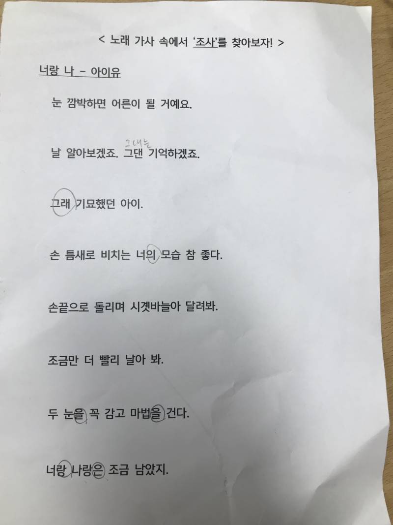 조사 알려줄사람.... | 인스티즈