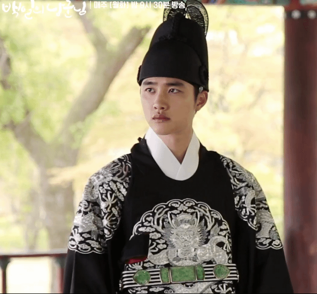 붓글씨 망했다고 꺄르르 웃는 도경수 보고싶다악!!!!!!!!!! | 인스티즈