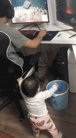 엄마가 시켰다는게 학계의 정설.gif | 인스티즈