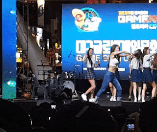 러블리즈 미주 오늘 행사에서도 퇴장하면서 흥터졌다ㅋㅋㅋㅋㅋㅋㅋ | 인스티즈