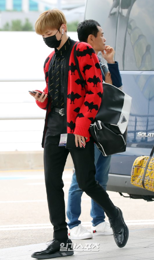 강다니엘 다리길이짤 심어놓고 자러감 | 인스티즈