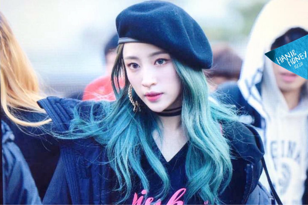 내기준 베레모 뽐뿌 오게 하는 연예인 갑 하니임 | 인스티즈