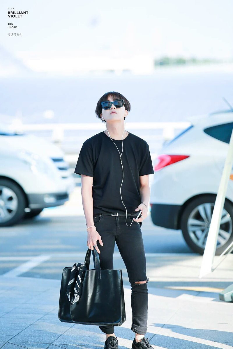 방탄은 사복 올블랙도 다 느낌이 다르다 | 인스티즈