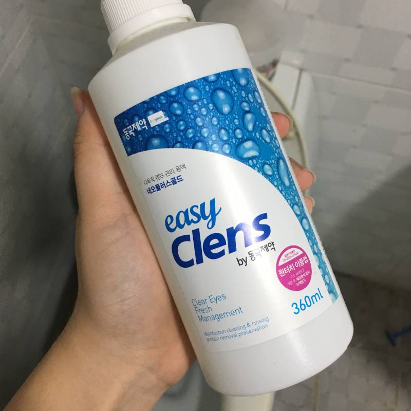 익들아 이거 렌즈보관하는 식염수 맞지 | 인스티즈