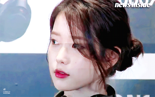앞머리 다 기른 오늘자 아이유..jpg | 인스티즈