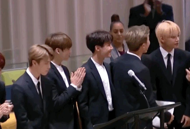 오늘자 UN에서 연설하는 아이돌 | 인스티즈