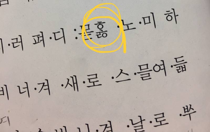 중세국어 한문제만 도와줘ㅠㅠ | 인스티즈