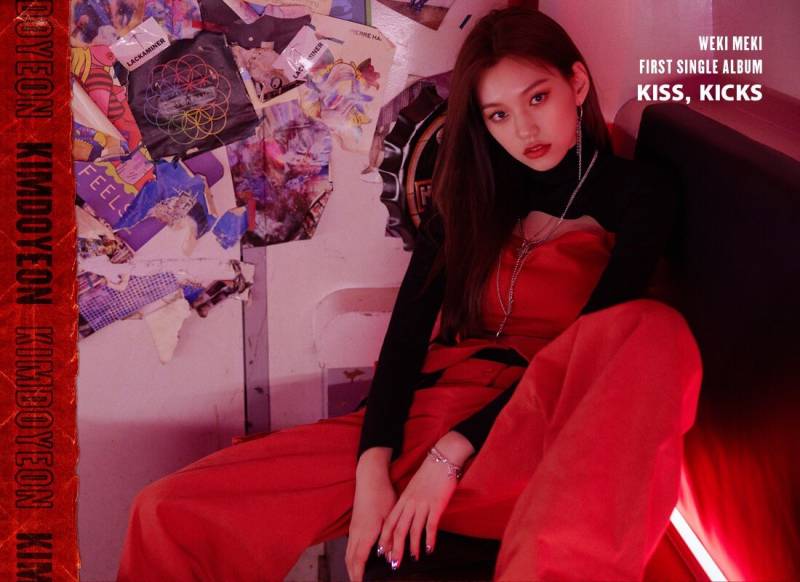 11일(목), 위키미키 1st single album 'KISS, KICKS' 발매 💛❤ | 인스티즈