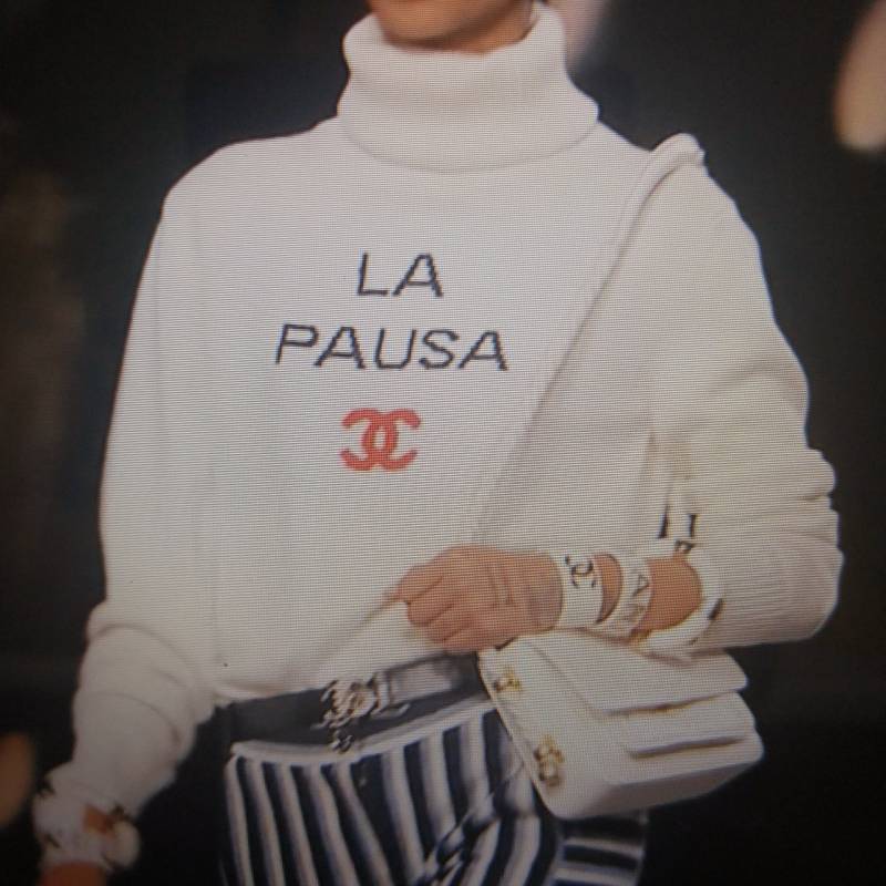 와 샤넬 이 니트 진짜 예쁘지않아? | 인스티즈