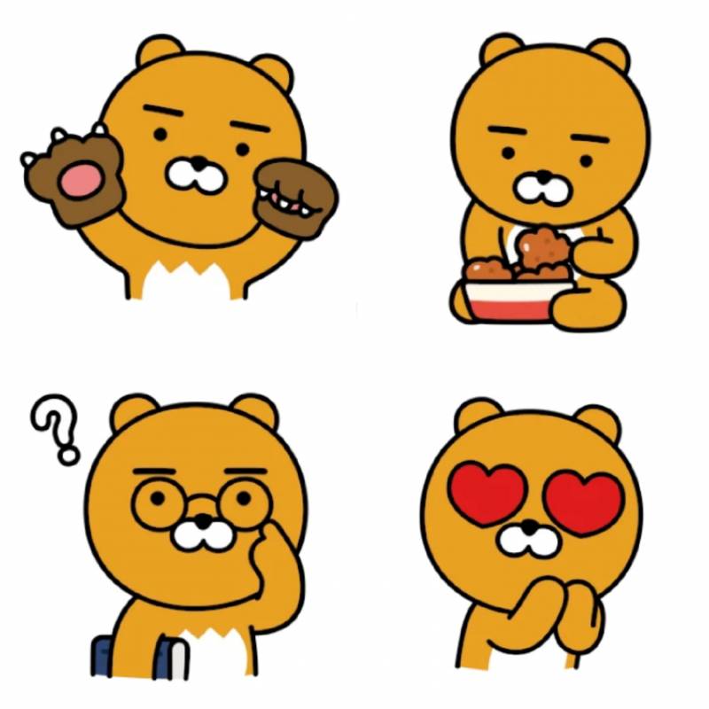 카톡 기본 이모티콘 업뎃된거 ㅋㅋㅋㅋㅋㅋㅋㅋㅋㅋㅋ 지분율 무엇 | 인스티즈