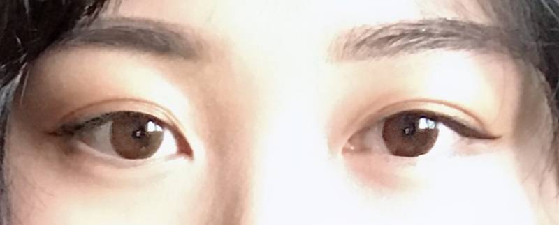 이정도면 쌍커풀 큰거야?? | 인스티즈