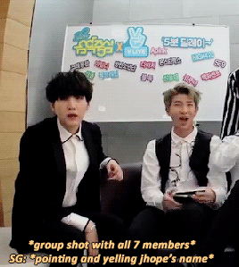 방탄 슈가한테 제이홉은 연예인인거 진짜 너무 웃기다곸ㅋㅋㅋㅋㅋㅋ | 인스티즈