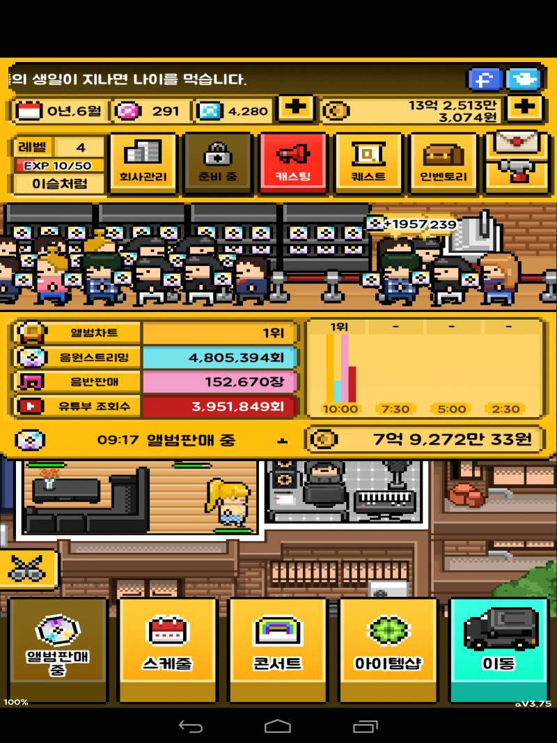 월간아이돌 오늘 점심쯤에깔았당 | 인스티즈