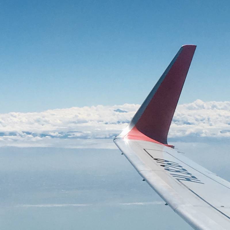 어제 뱅기타고 입국했는데 하늘차이봨ㅋㅋㅋㅋ | 인스티즈