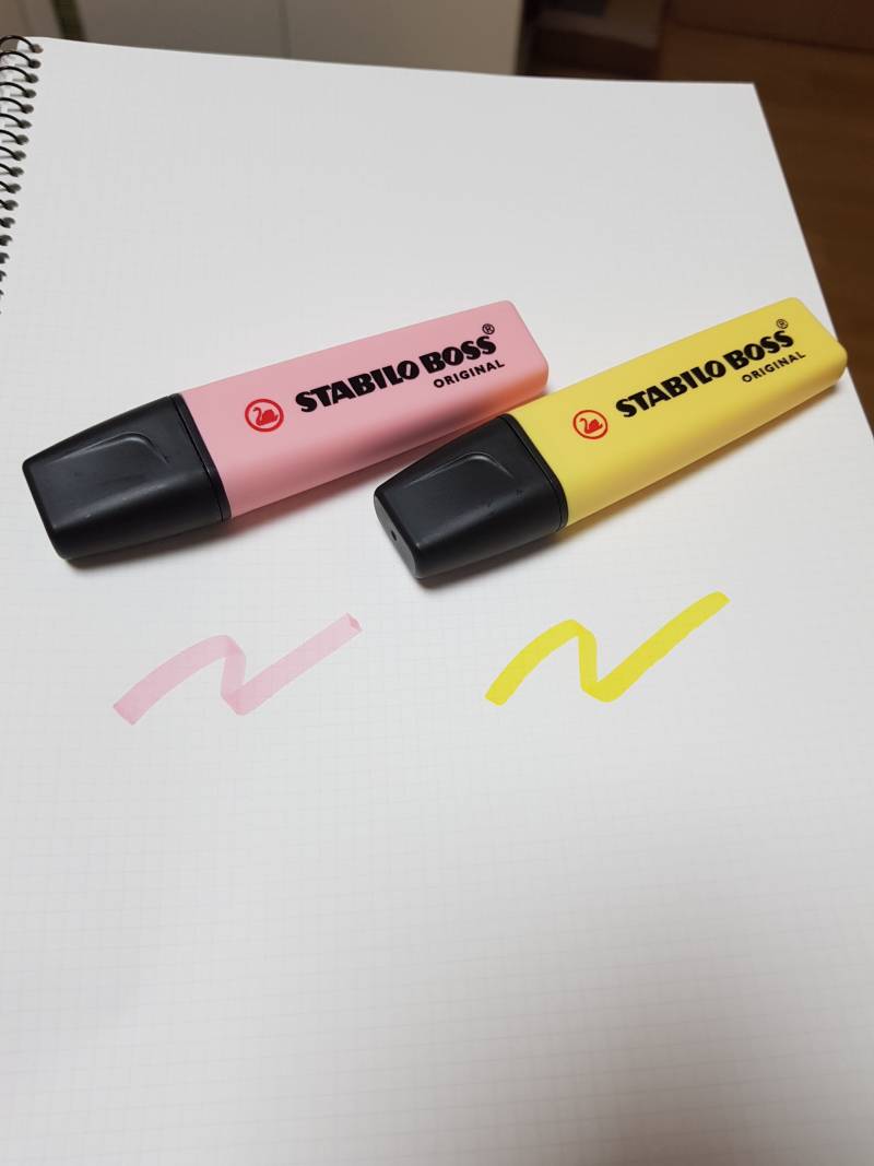 과외쌤이 진짜 이쁜 형광펜 선물해주셨어ㅠㅠ40 | 인스티즈