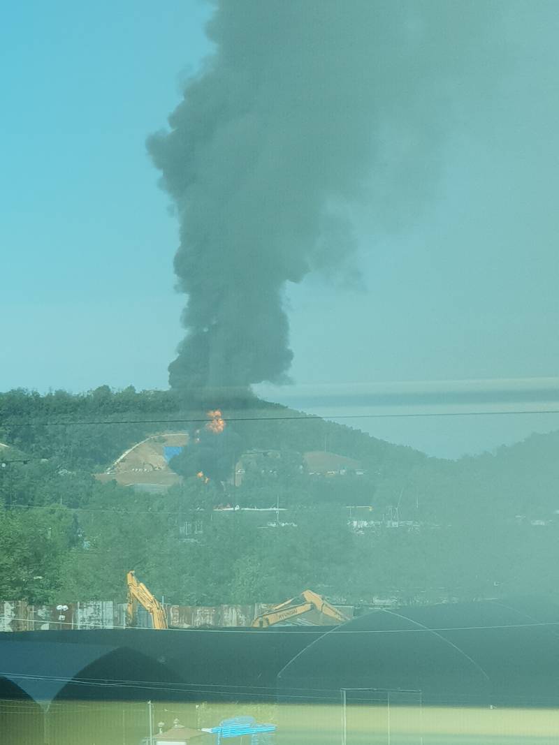 공철 타고가는데 밖에 큰 불나 | 인스티즈