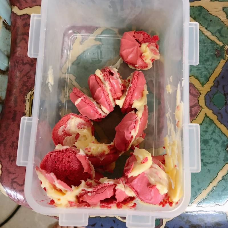 와 나 마카롱 만들었는데 울고싶어.... | 인스티즈