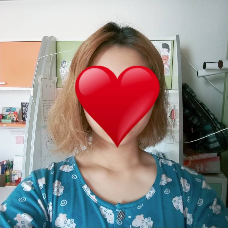 머리가 한달 2주동안 이만큼 자라면 | 인스티즈