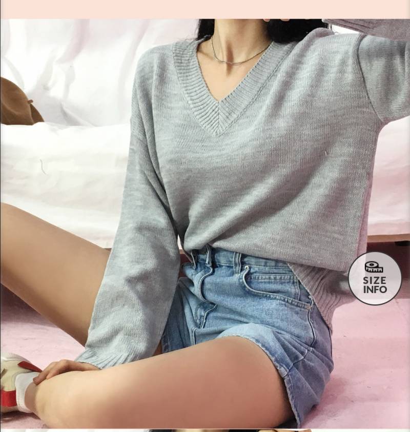 브이넥니트 살말?? | 인스티즈