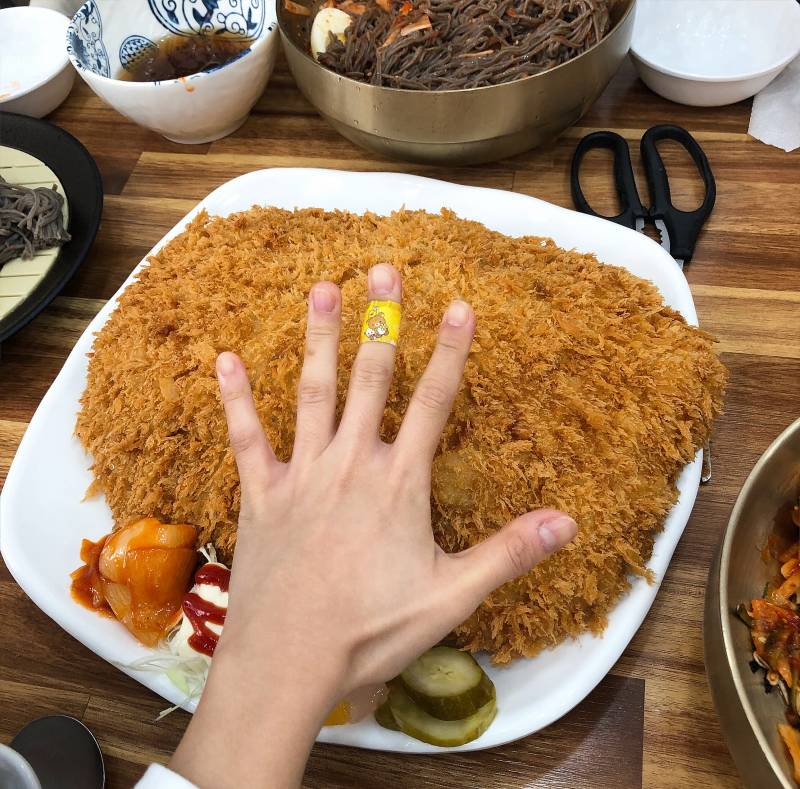 오늘 강호돈까쓰만한고 먹었따!!! | 인스티즈