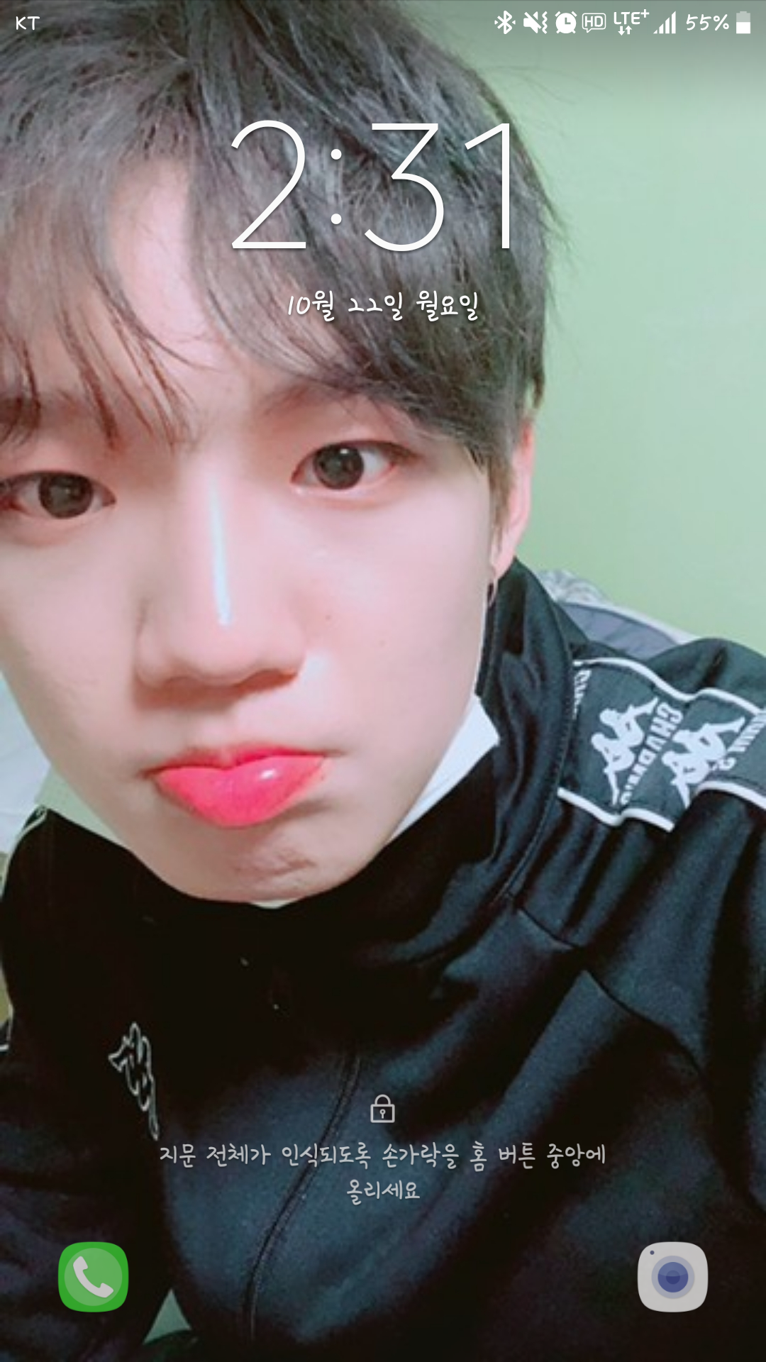 자기 배경화면이 본진인 익들 잠금/배경화면티즈 하자!! | 인스티즈