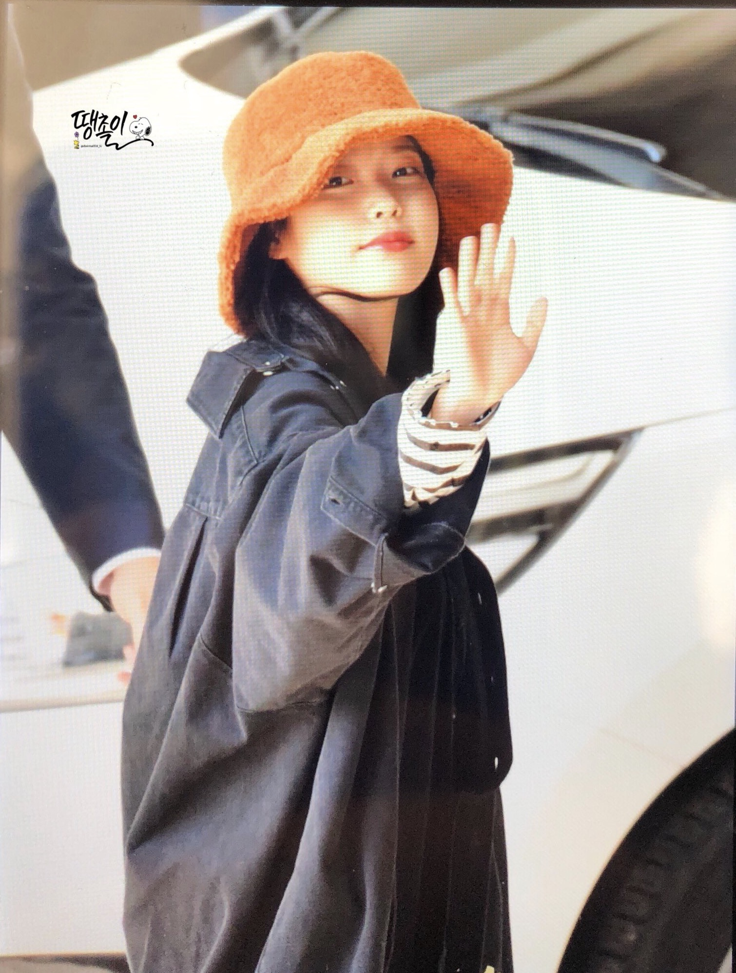 아이유 콘서트 출근길ㅋㅋ모자 쓴거봨ㅋㅋㅋ | 인스티즈