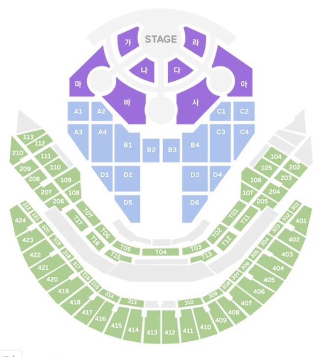 멜뮤 스탠딩 끝이 플로어 어느 구역까지보다 잘 보이려나... | 인스티즈